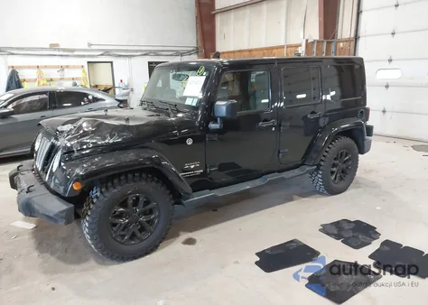 2018 Jeep Wrangler Jk Unlimited Sahara 4X4 z USA, uszkodzony, nr VIN 1C4HJWEG0JL907727